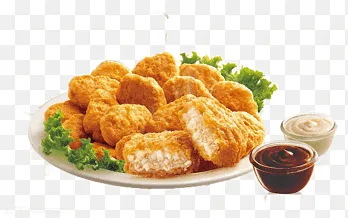 Chicken Nuggets mit Pommes